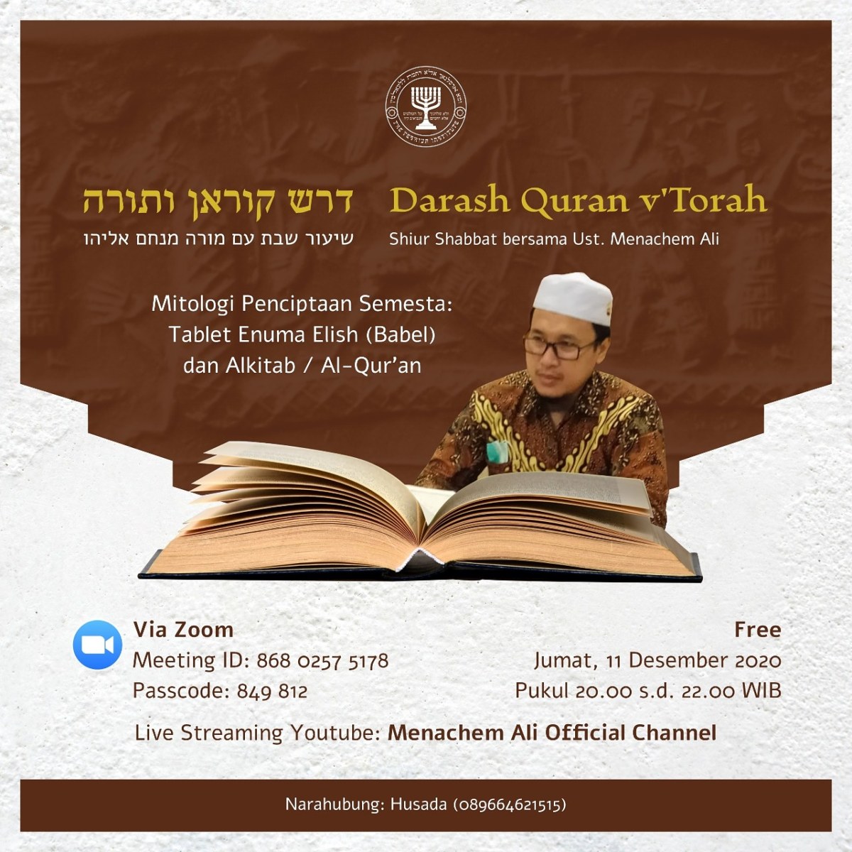 Darash Qur’an V’Torah, Mitologi Penciptaan Semesta Tablet Enuma Elish (Babel) dalam kaitannya dengan Alkitab & Al-Qur’an